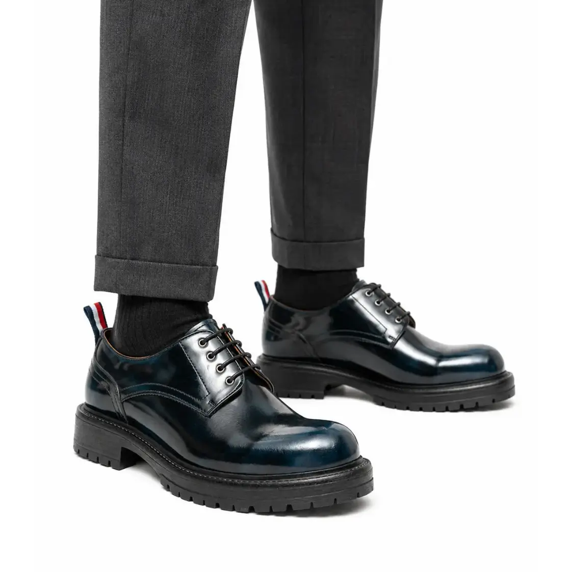 Midnight Navy Lug Derby