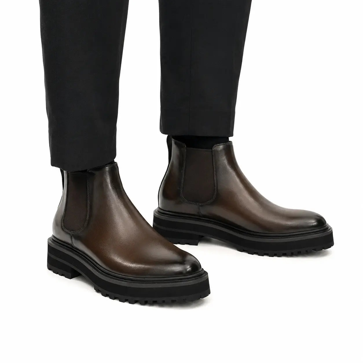 Minimal Chelsea Lug Boot