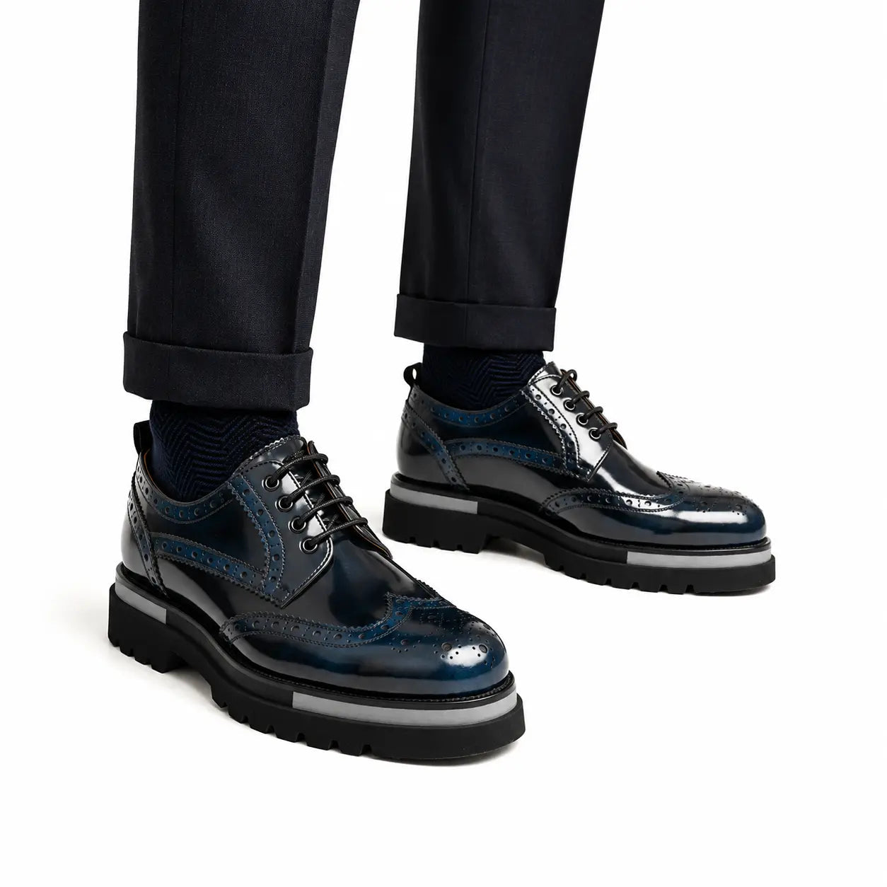 Navy Wingtip Platform Derby