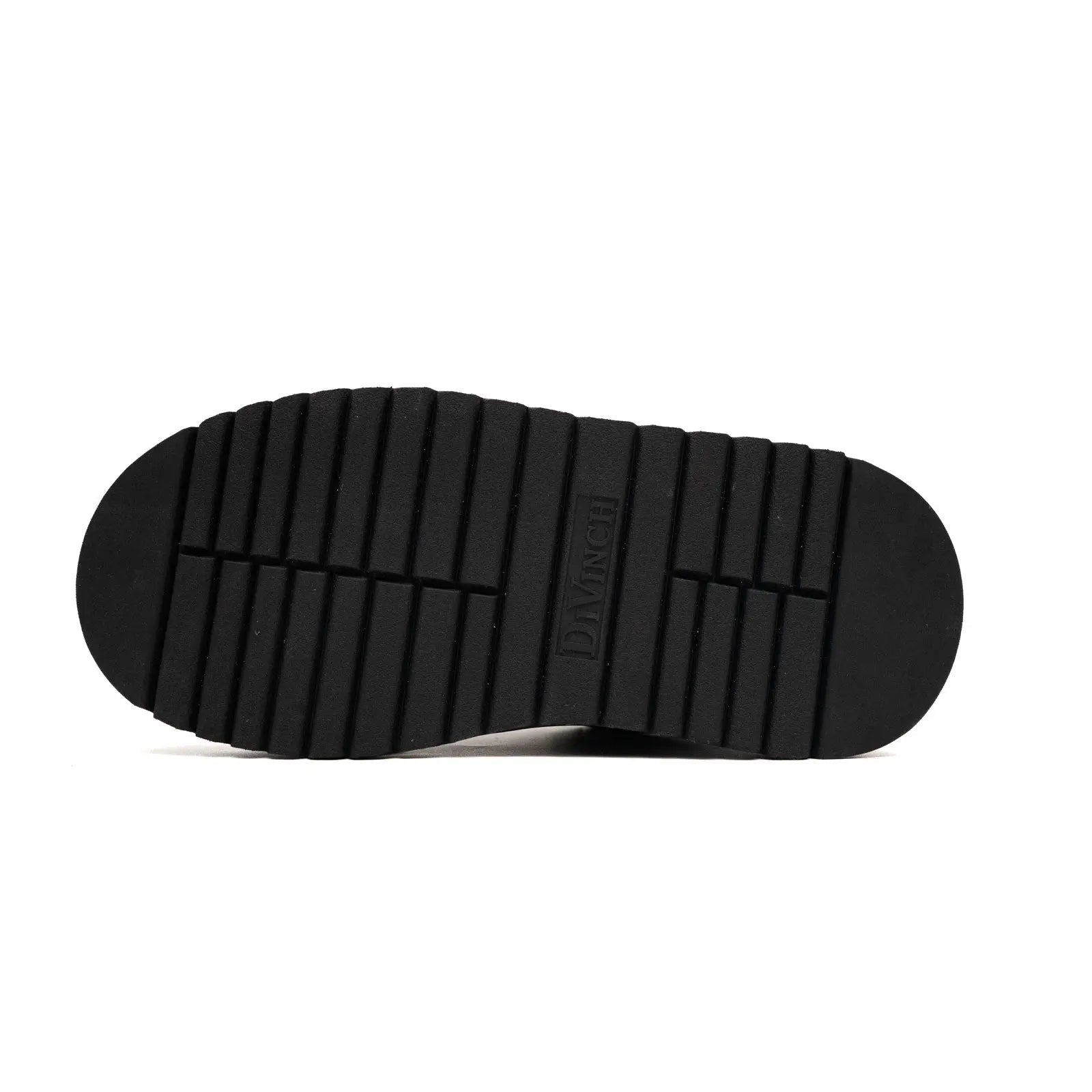 Shadow Grey Ostrich Platform Sneaker