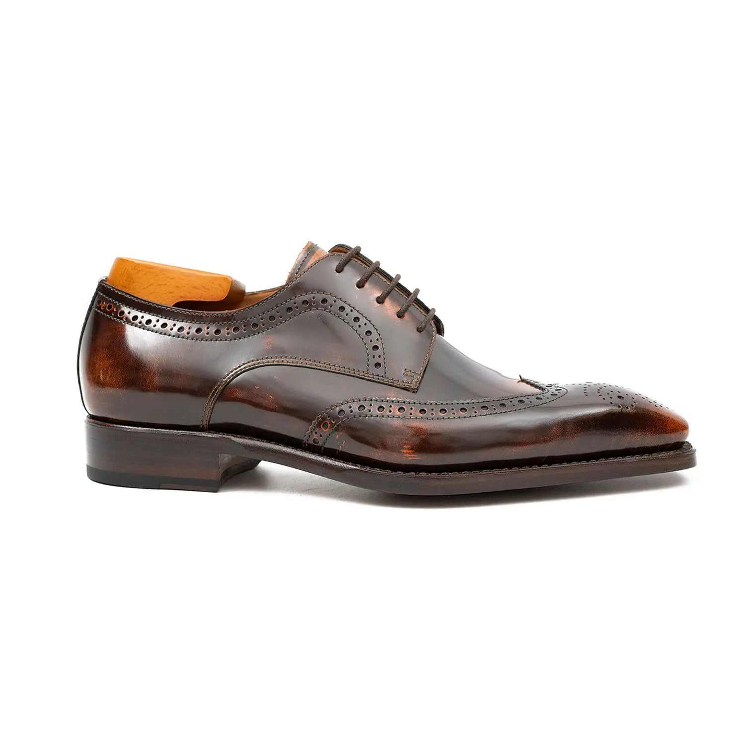 Antique Burnished Calf Derby