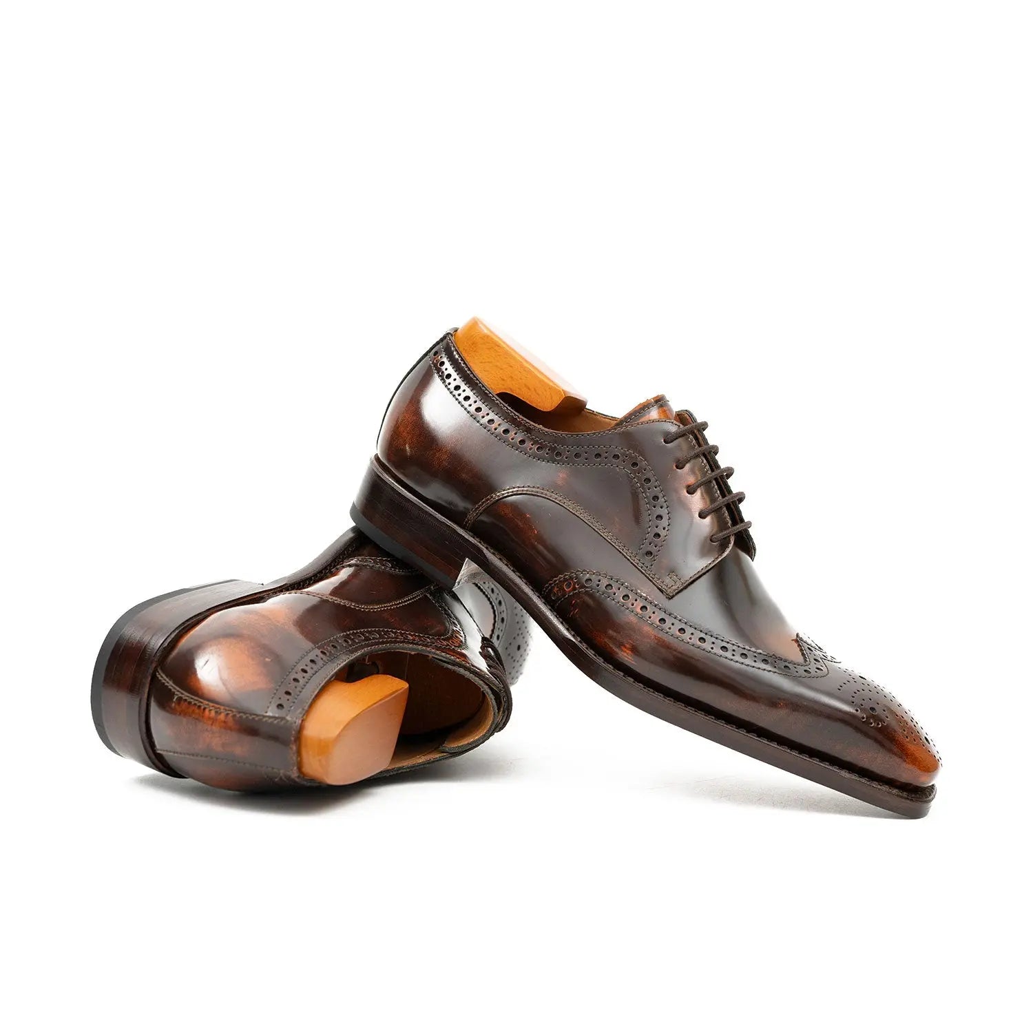 Antique Burnished Calf Derby