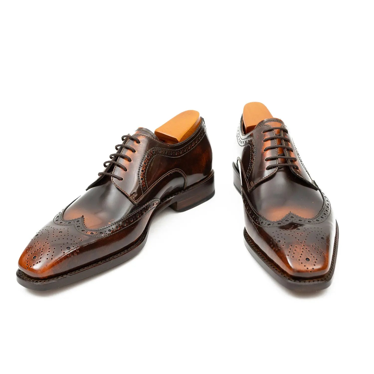 Antique Burnished Calf Derby