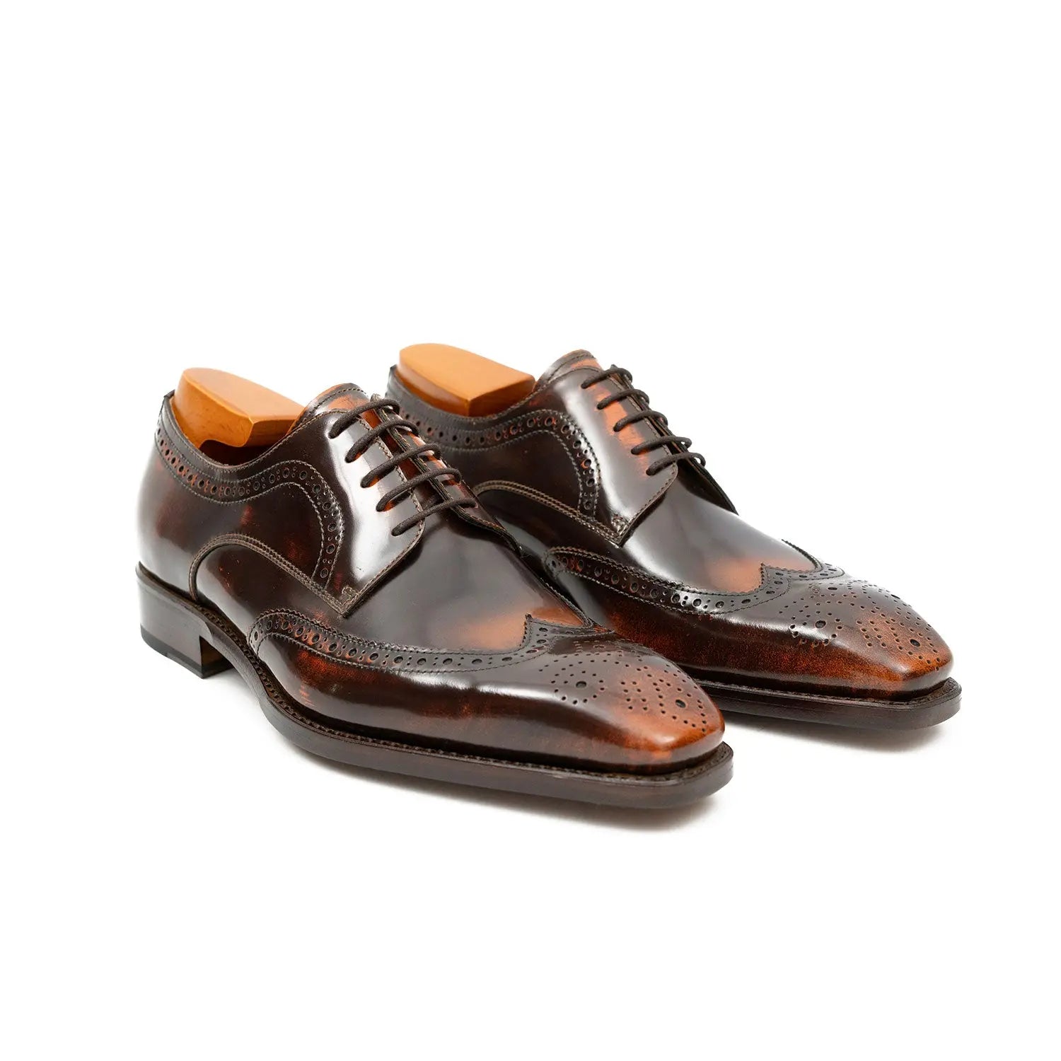 Antique Burnished Calf Derby