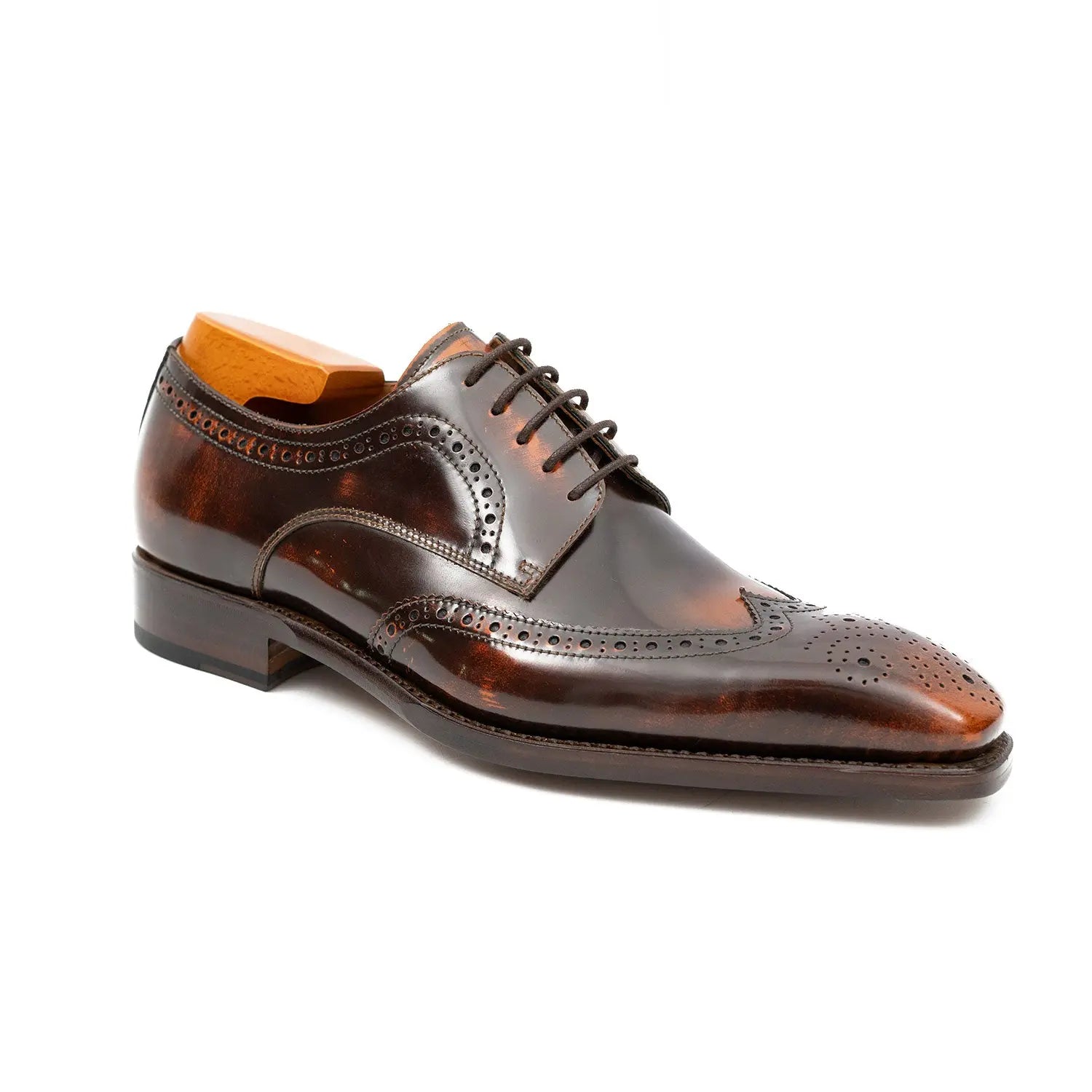 Antique Burnished Calf Derby