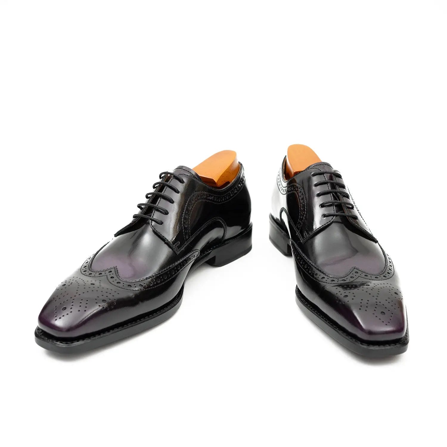 Polished Black Calf Derby