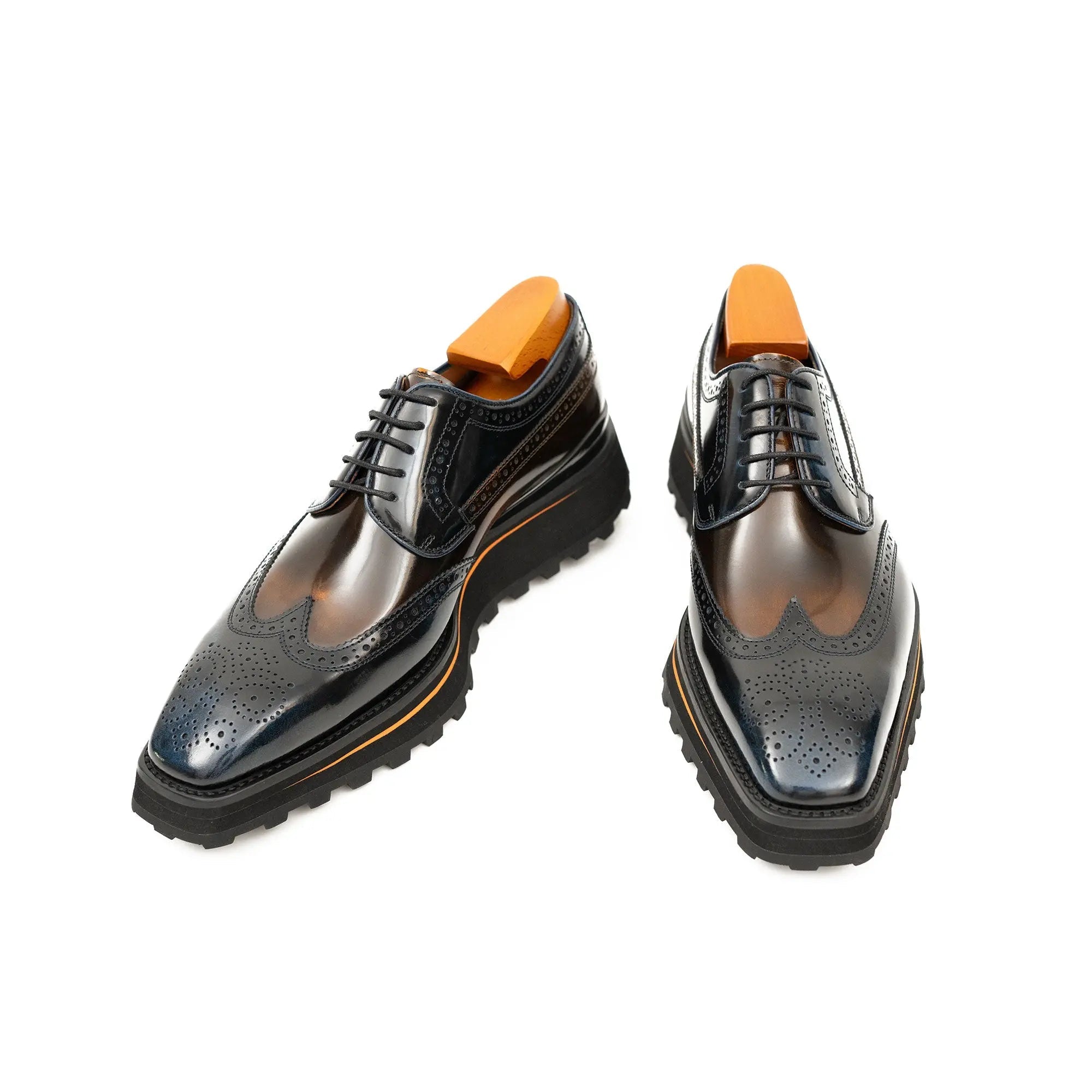 Espresso Lug Sole Wingtip Derby