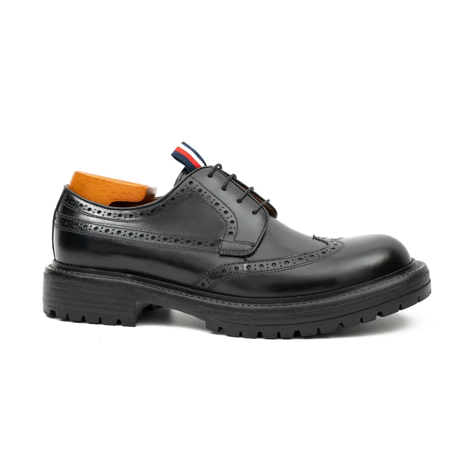 Chunky Brogue Derby Shoes