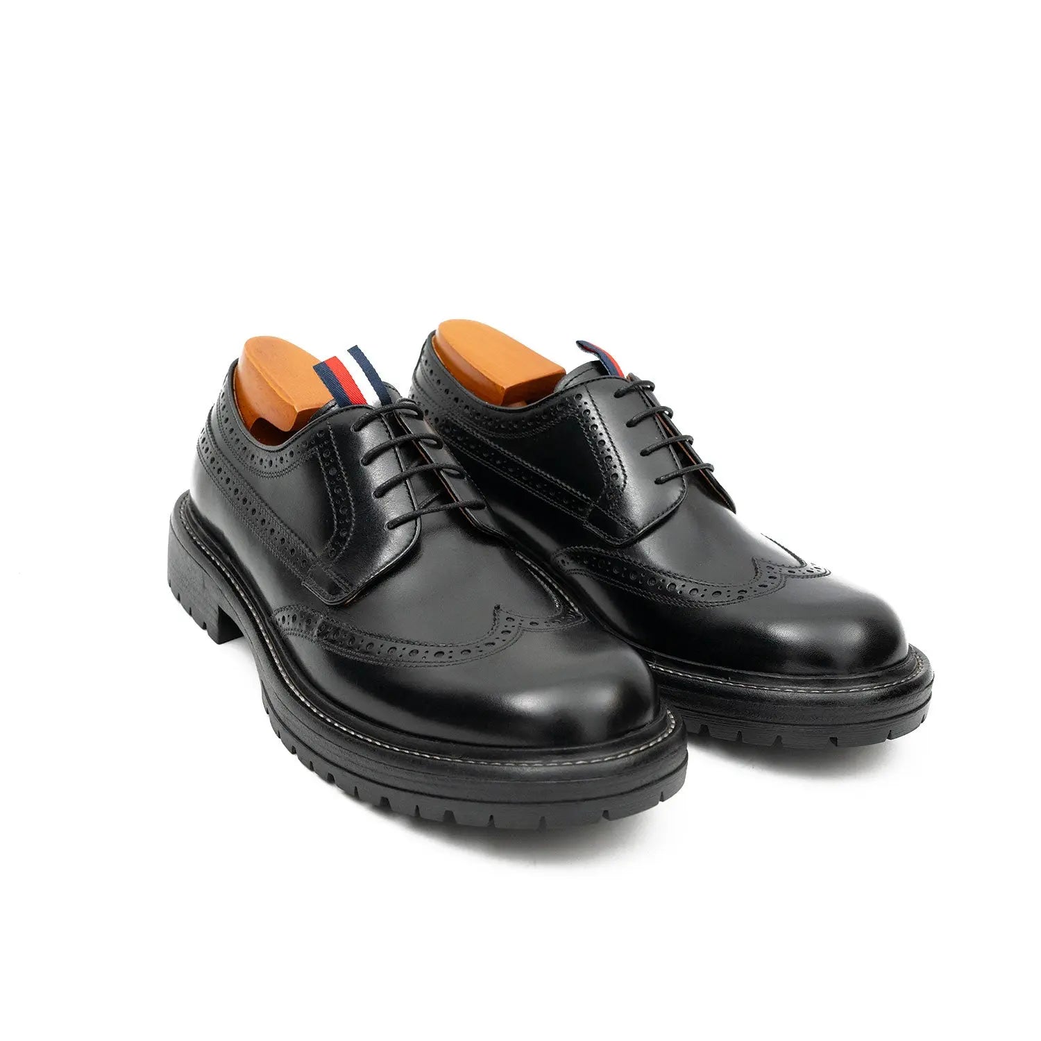 Chunky Brogue Derby Shoes