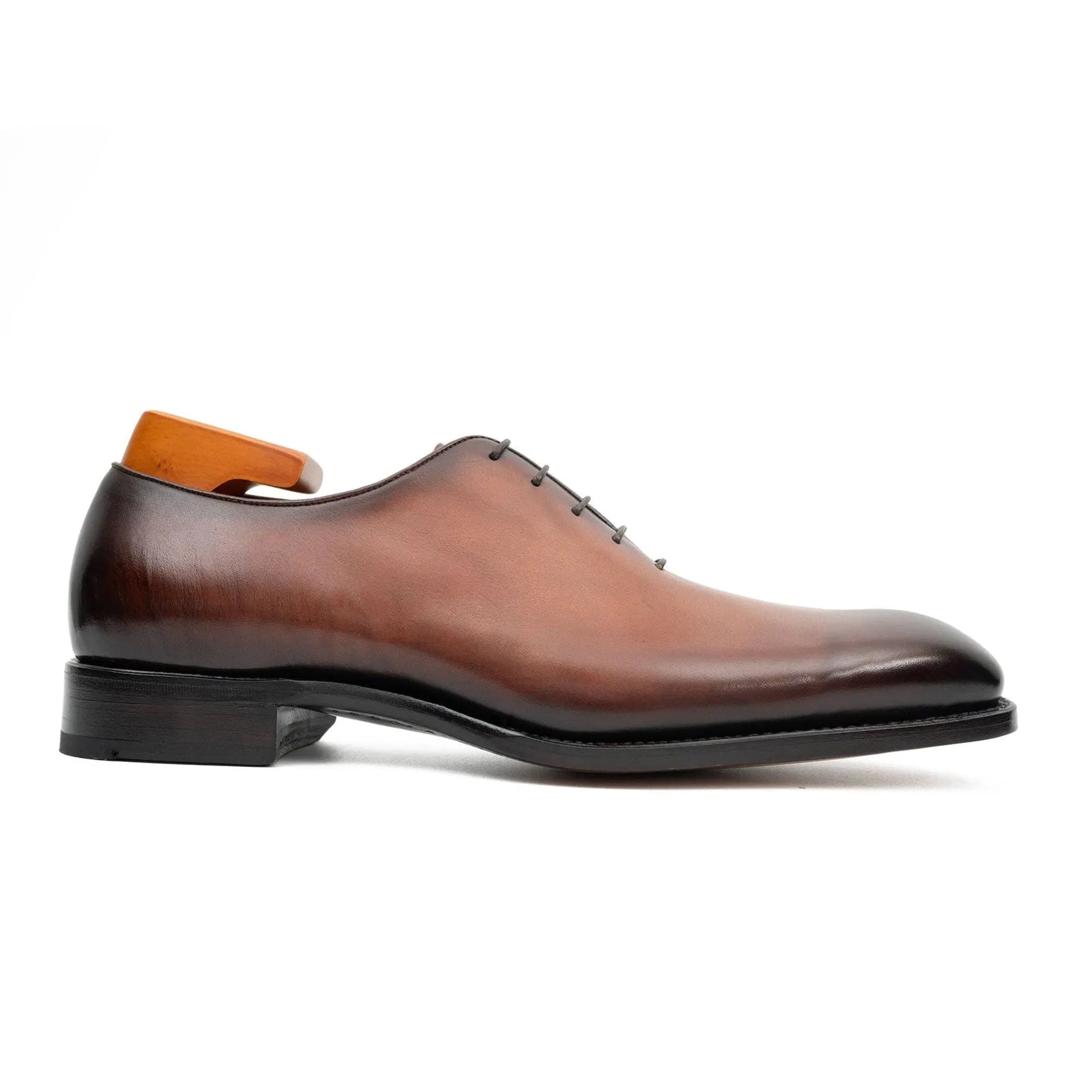 Burnished Wholecut Oxford Shoe
