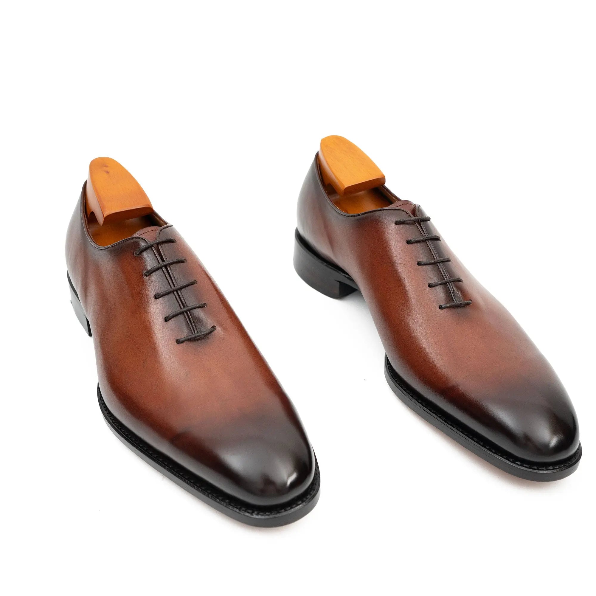 Burnished Wholecut Oxford Shoe