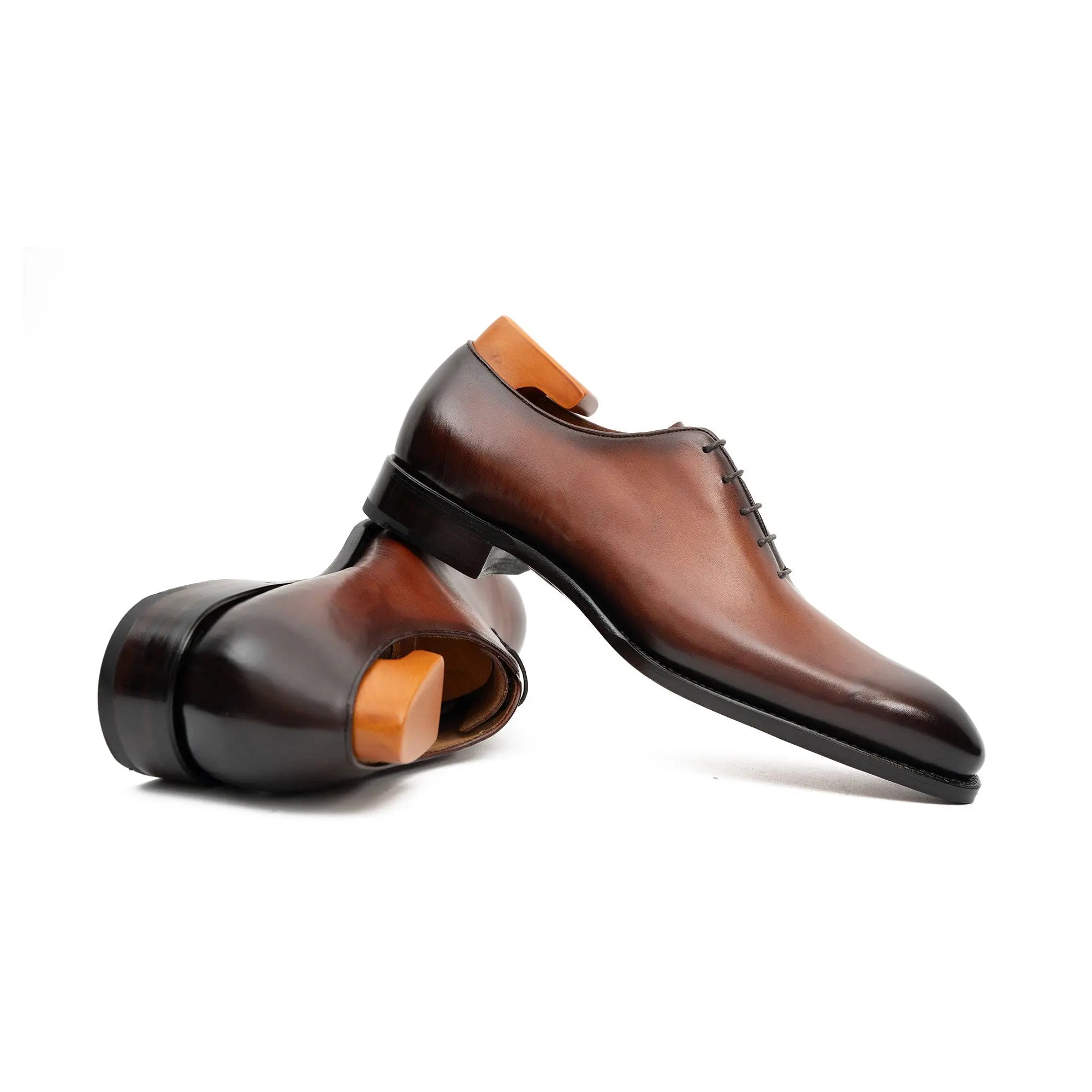 Burnished Wholecut Oxford Shoe