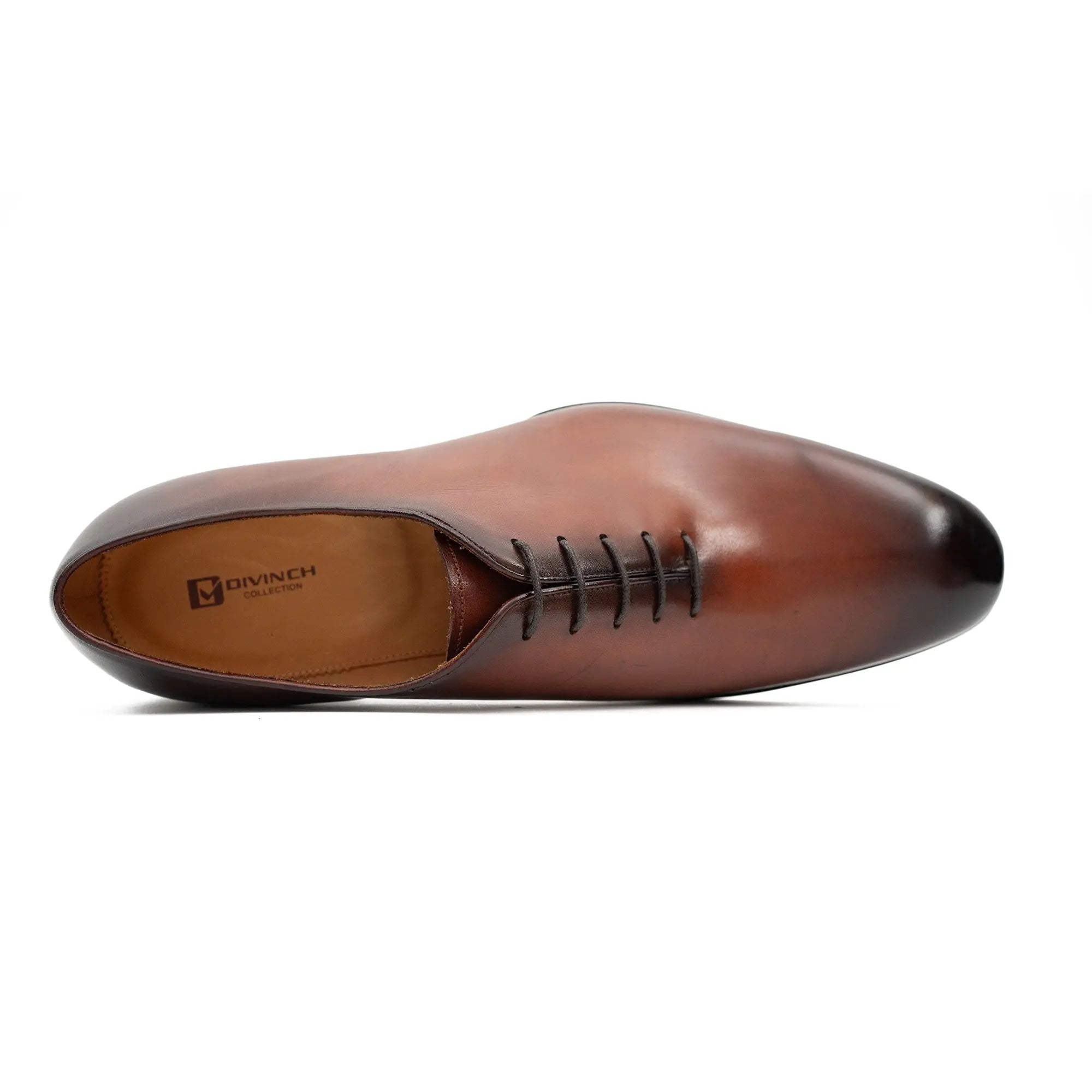 Burnished Wholecut Oxford Shoe
