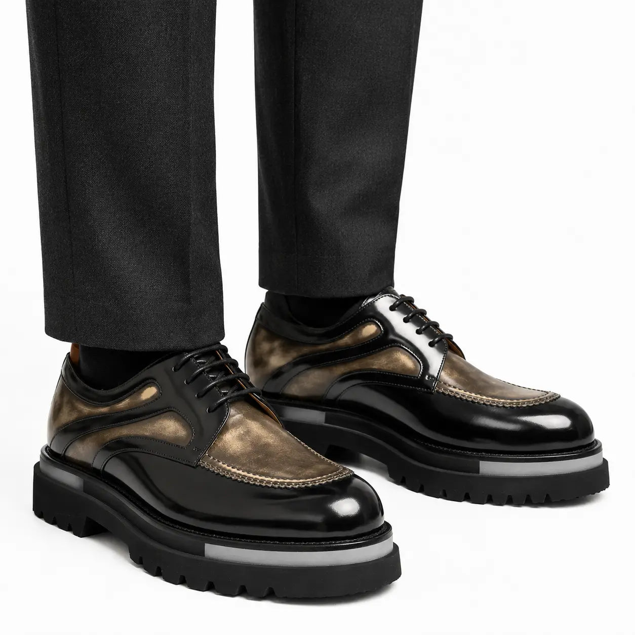 Shadow Bronze Derby Lug Shoe