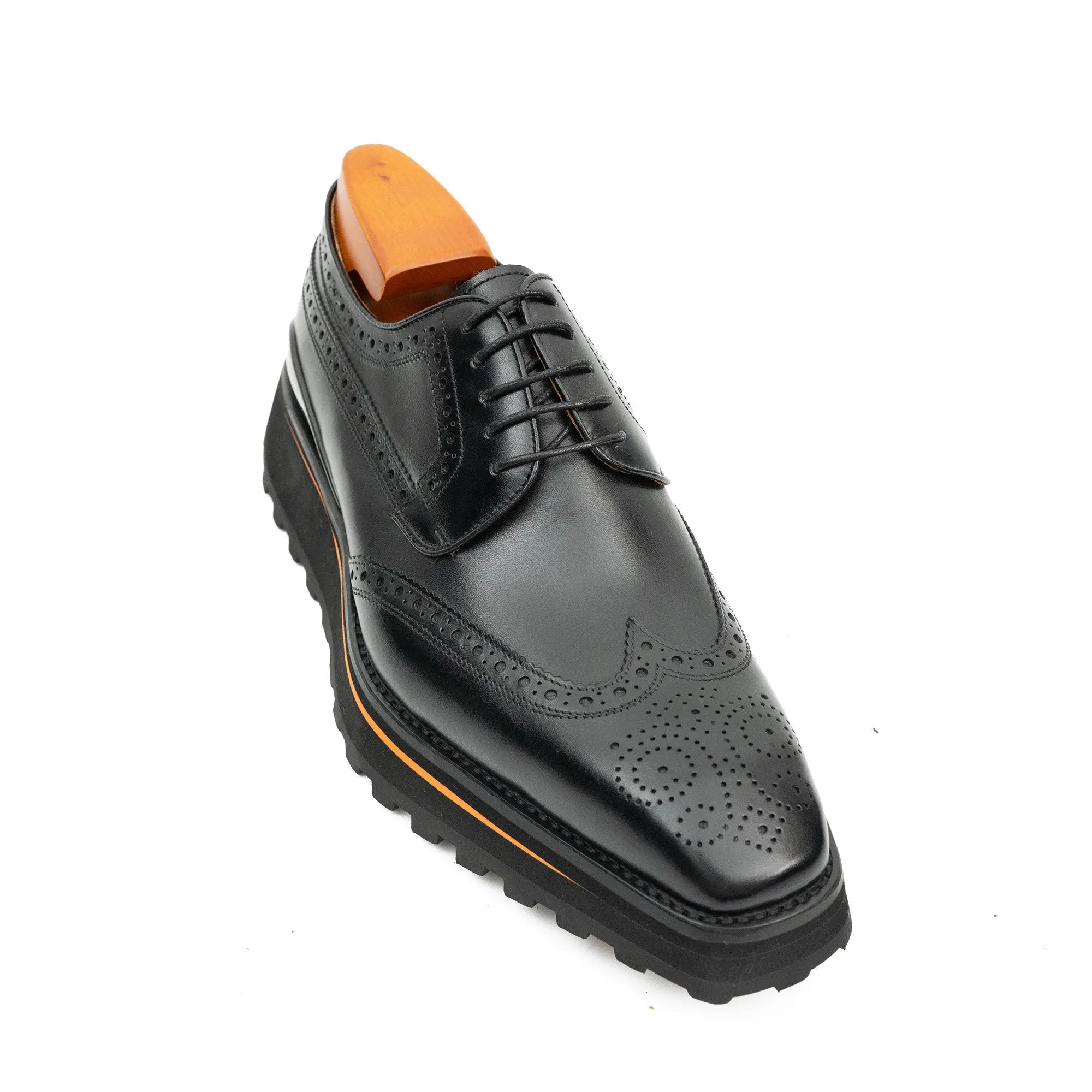 Black Lug Sole Derby