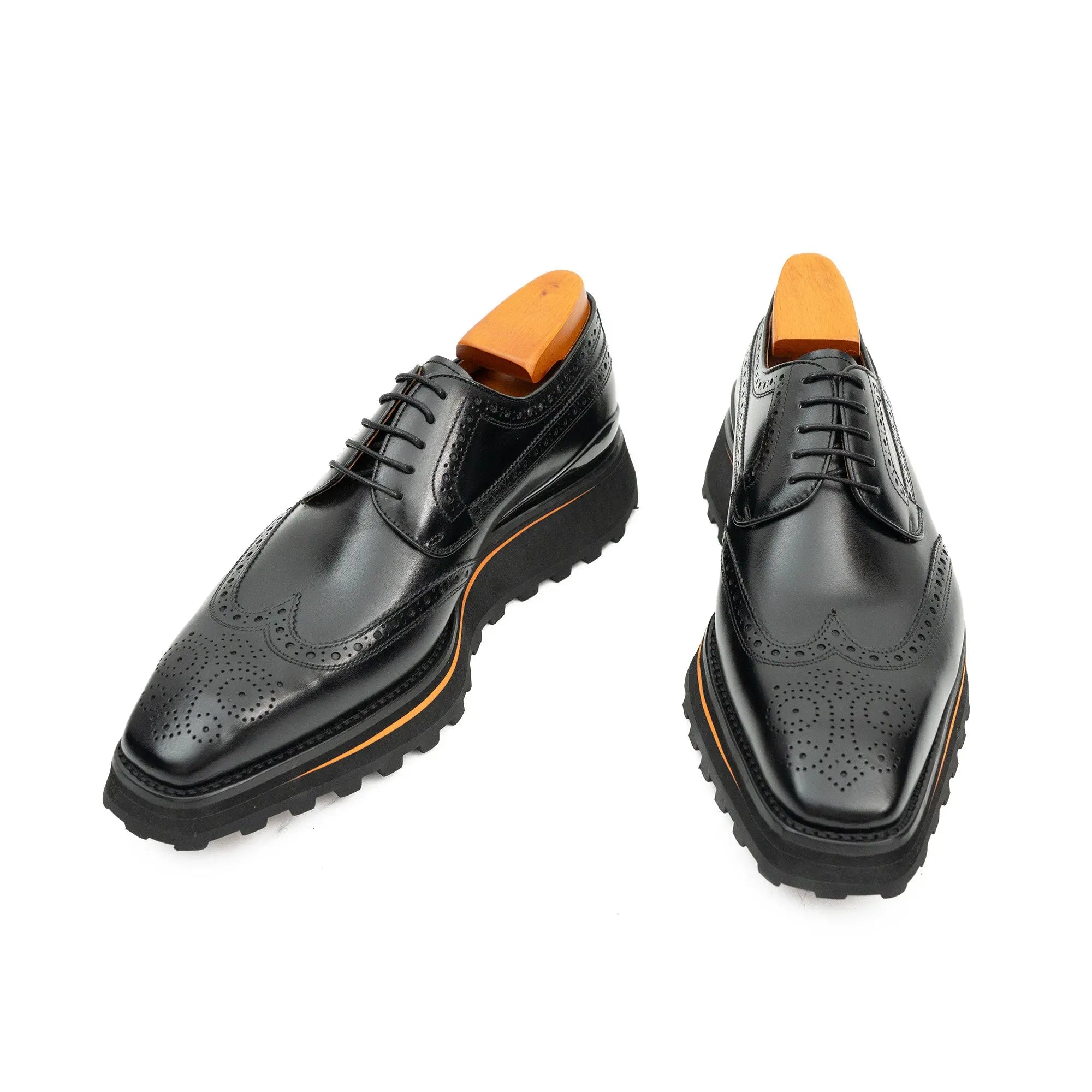 Black Lug Sole Derby
