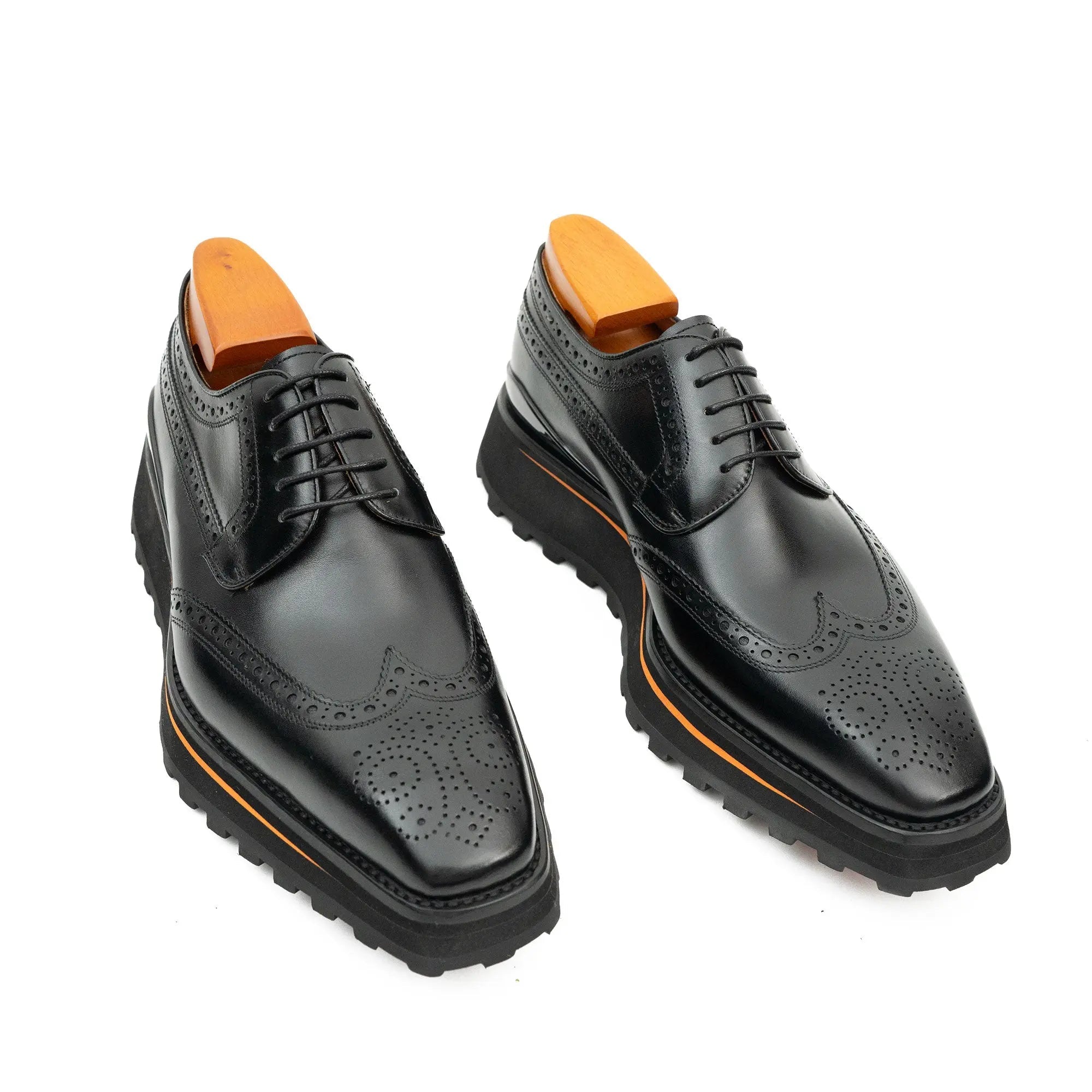 Black Lug Sole Derby