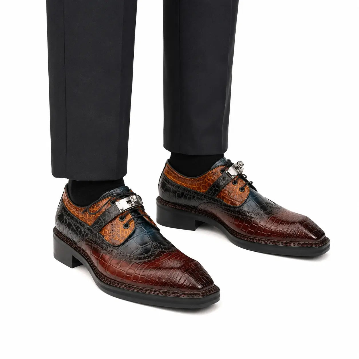 Tri-Tone Crocodile Derby