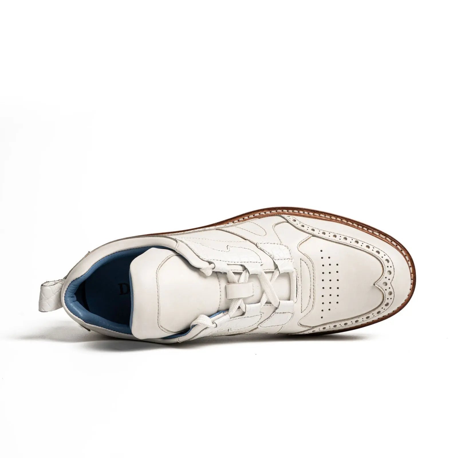 White Brogue Hybrid Sneaker