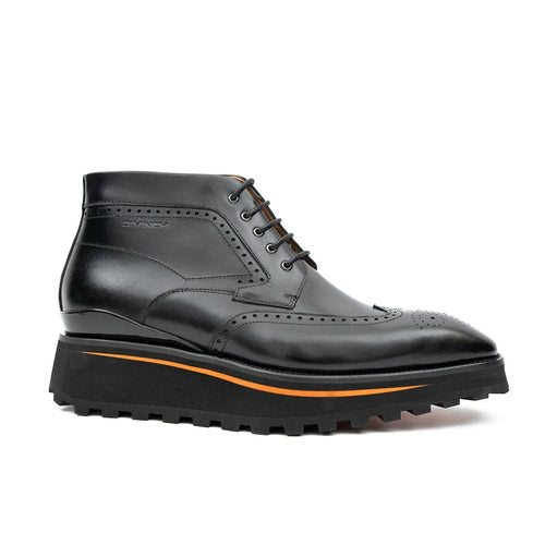 Black Brogue Chukka Boot