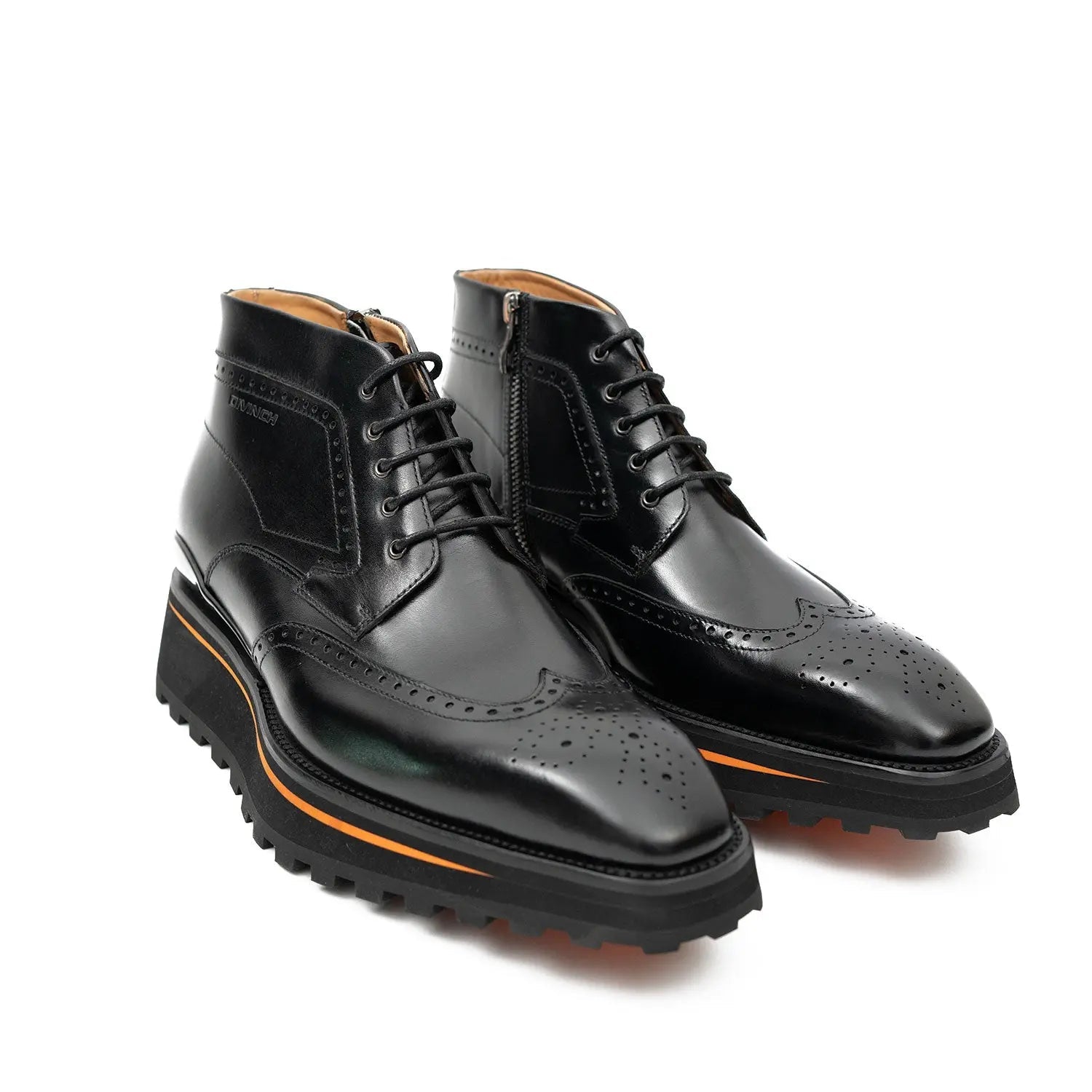 Black Brogue Chukka Boot