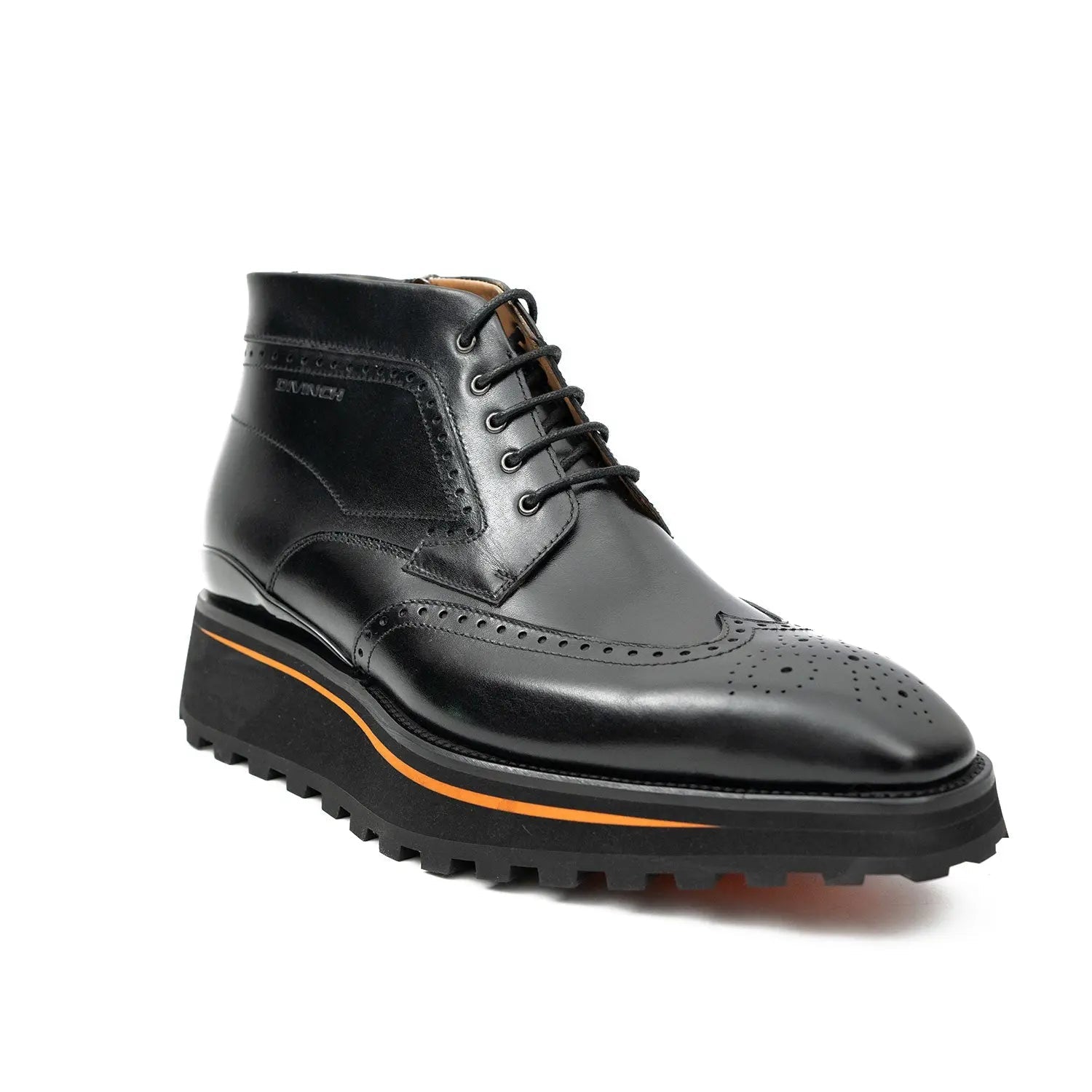 Black Brogue Chukka Boot