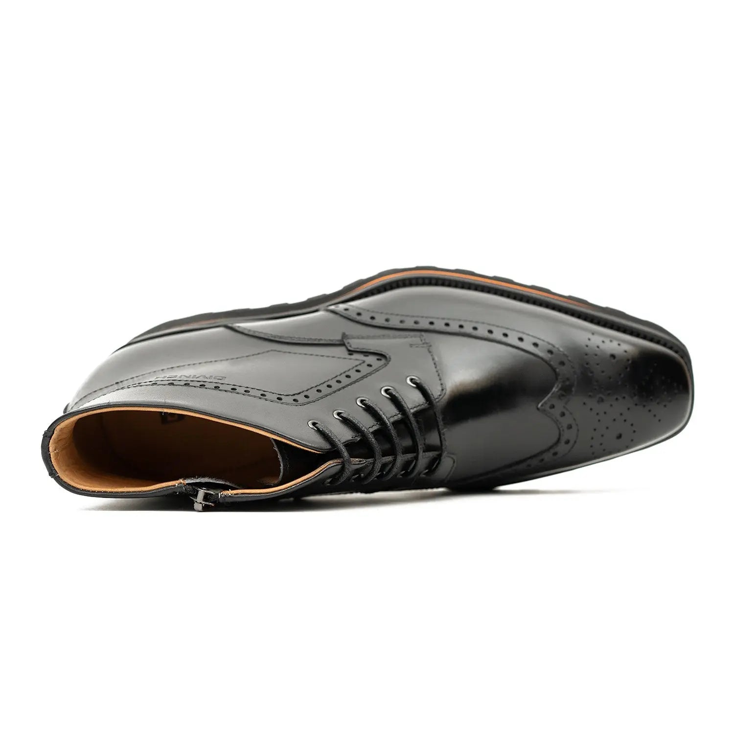 Black Brogue Chukka Boot