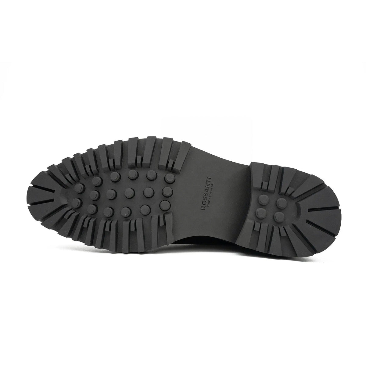 Rossanti Polished Dark Derby with Lug Sole outsole detail