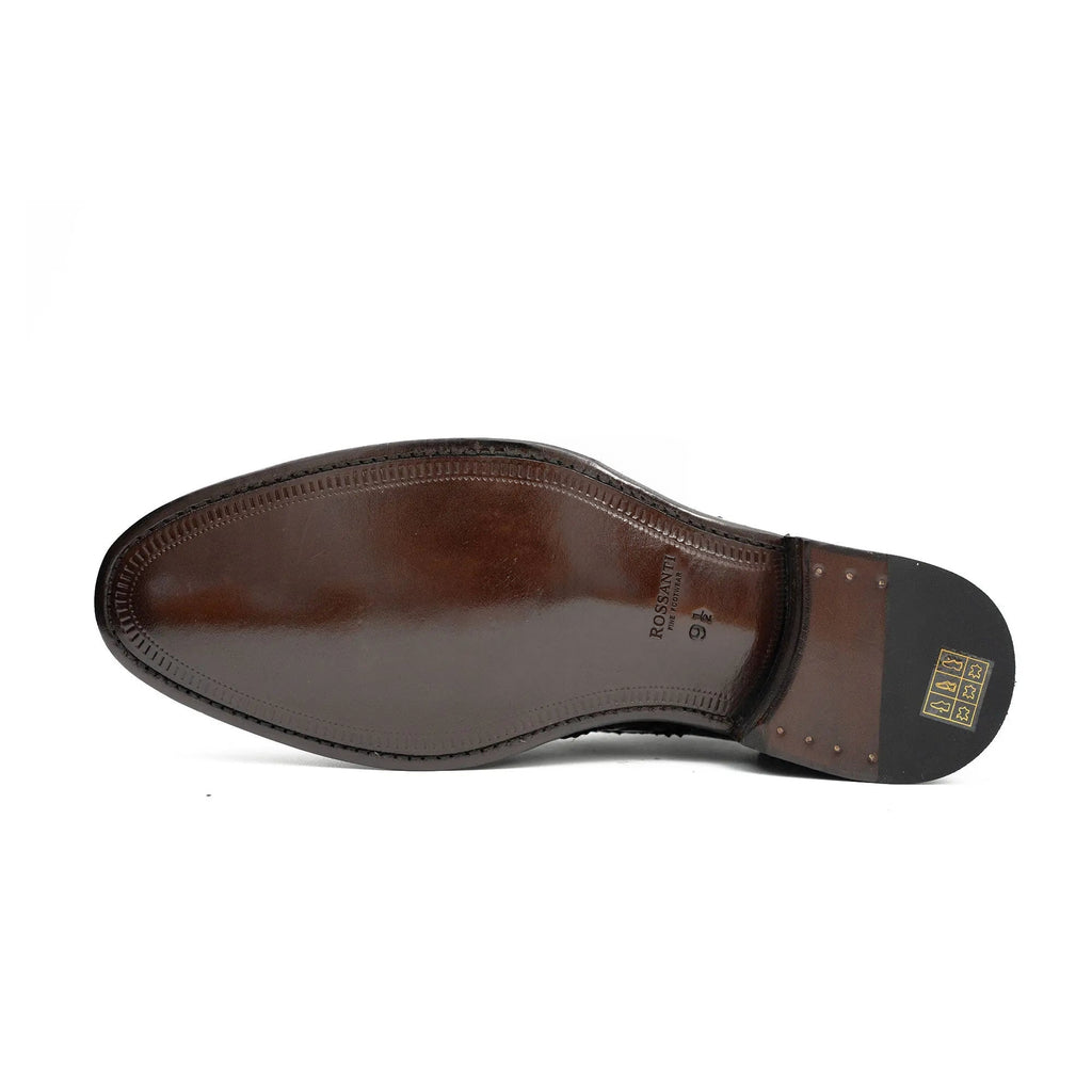 Rossanti Crocodile Goodyear Derby Shoe outsole detail
