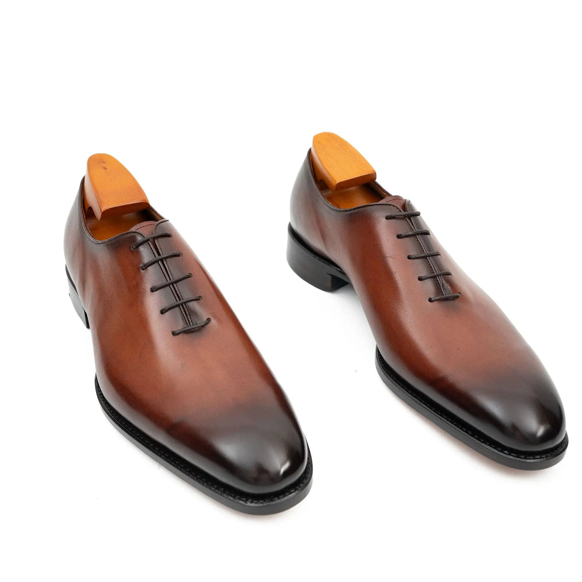 Burnished Wholecut Oxford Shoe