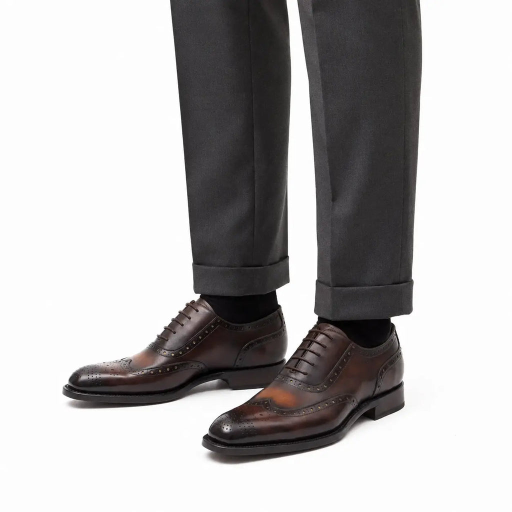 Burnished Wingtip Oxford