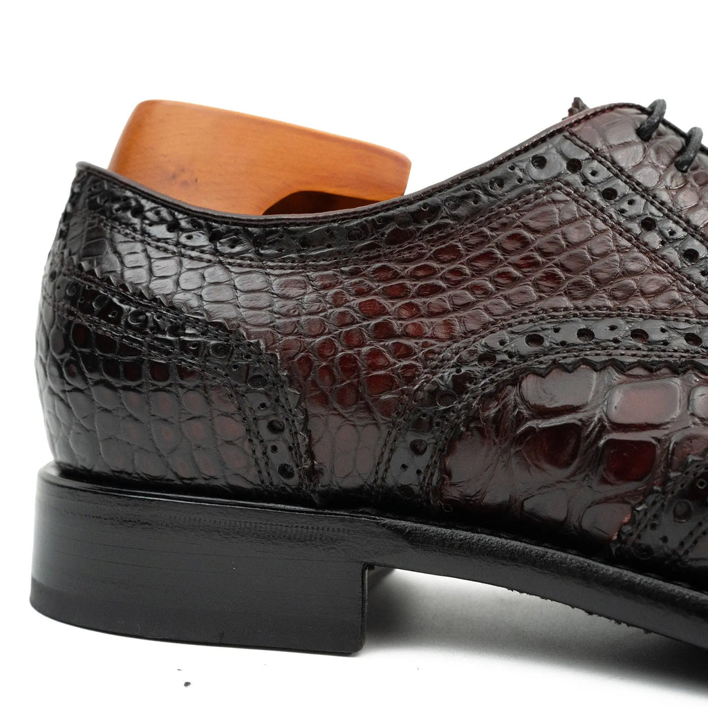 Crocodile Goodyear Derby Shoe