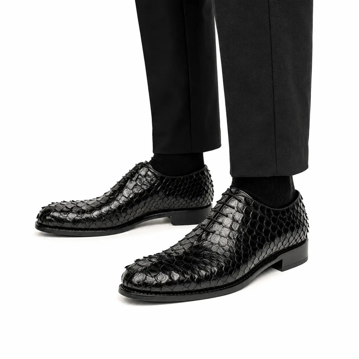 Black Python Oxford