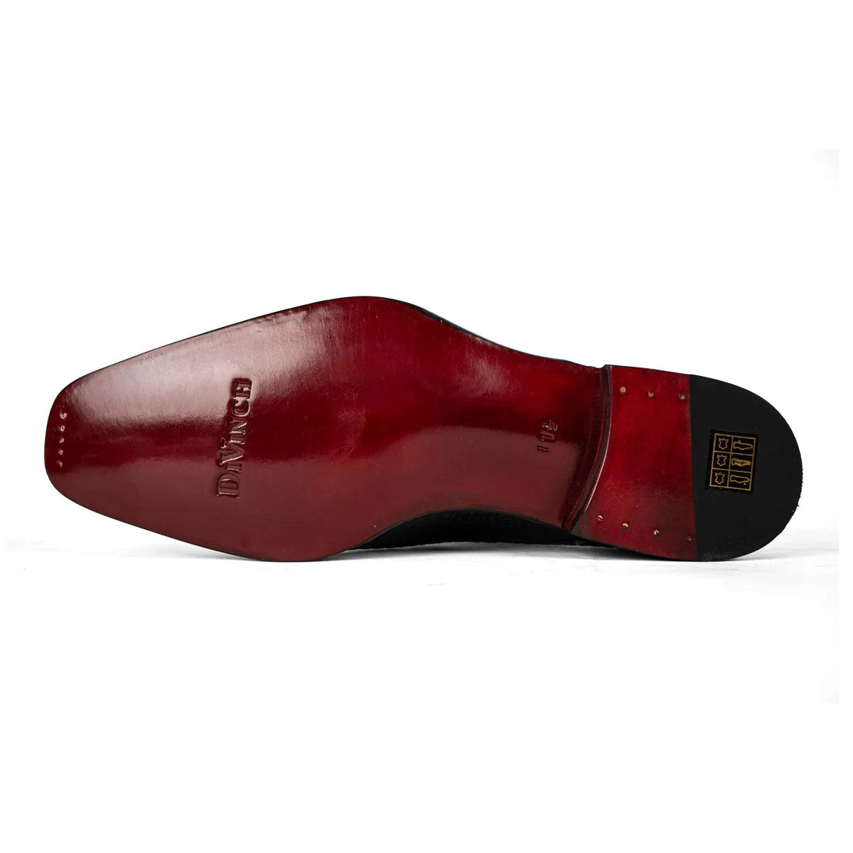 Black Crocodile Monk Strap