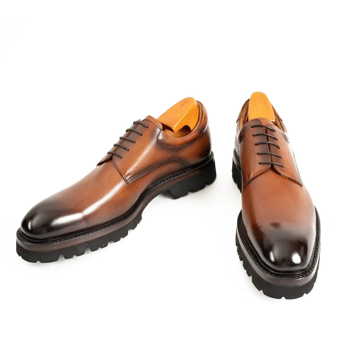 Burnished Lug Sole Derby