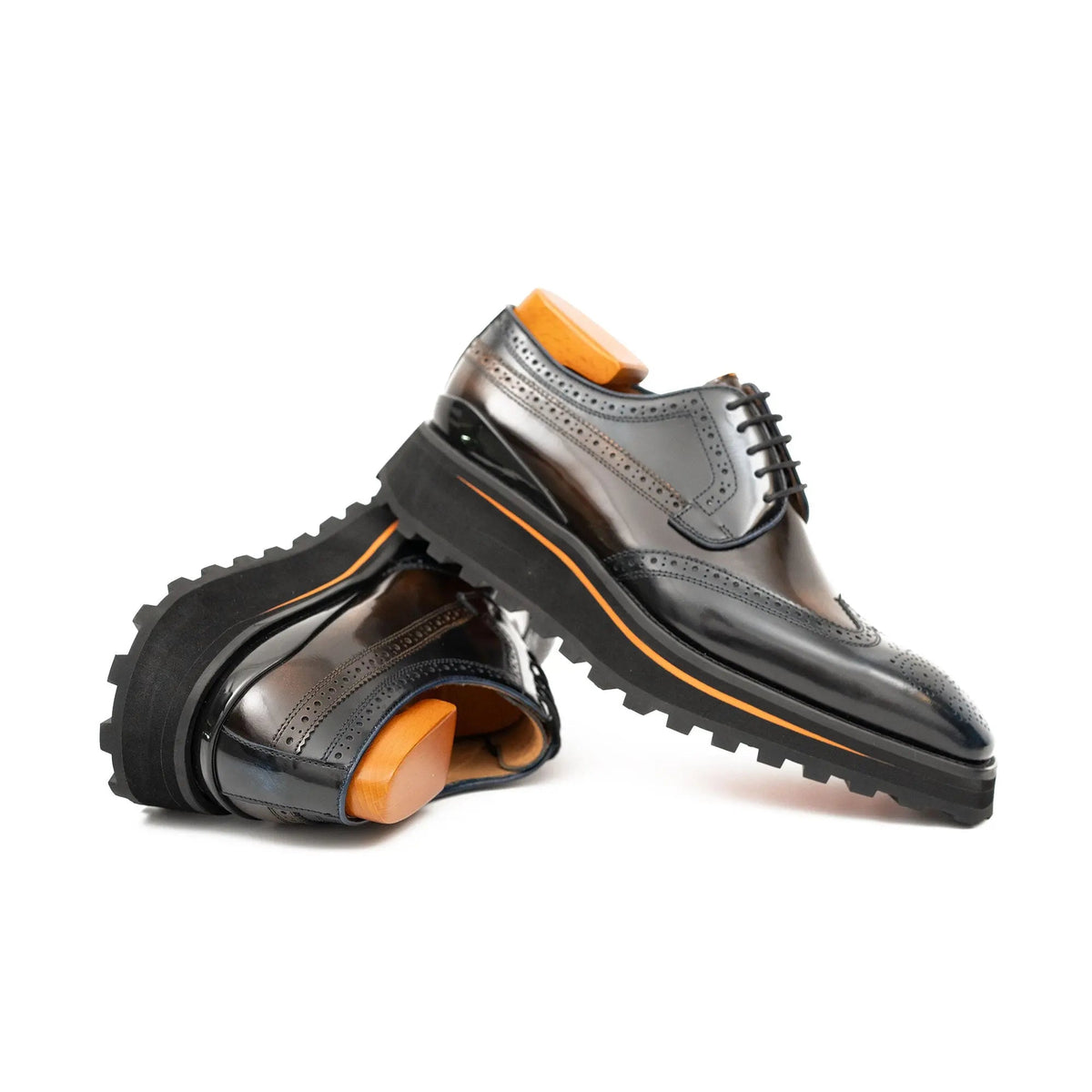 Espresso Lug Sole Wingtip Derby