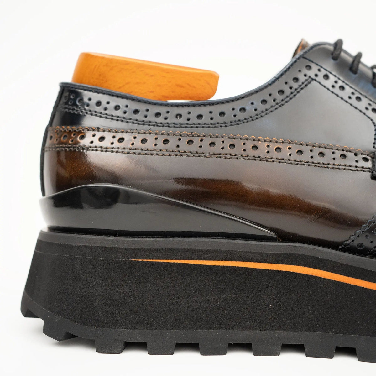 Espresso Lug Sole Wingtip Derby