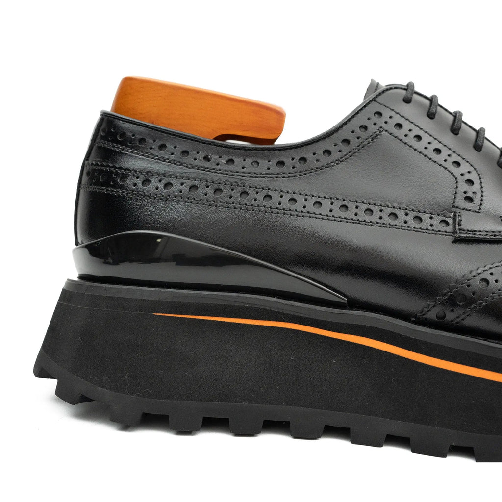 Black Lug Sole Derby