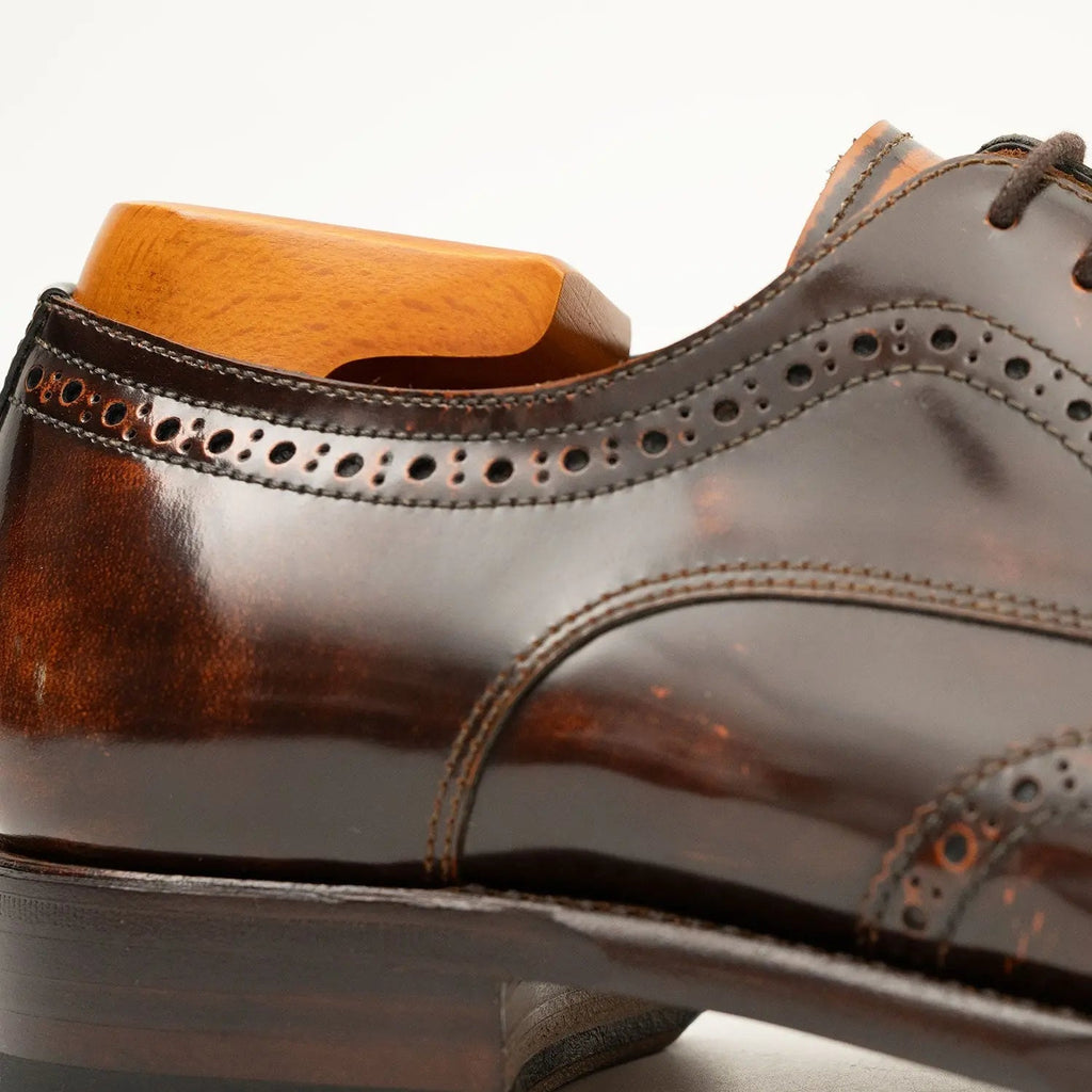 Antique Burnished Calf Derby