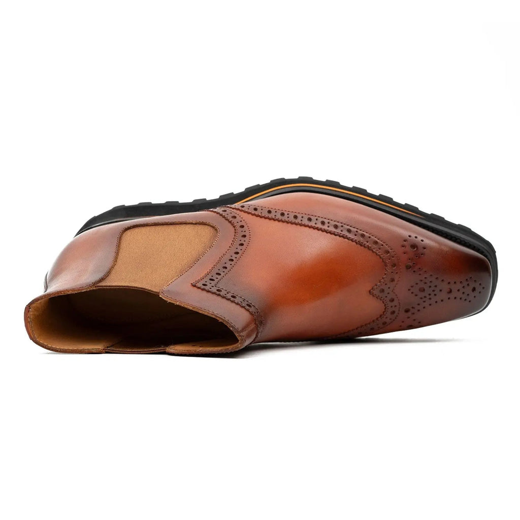 Walnut Chelsea Lug Boot