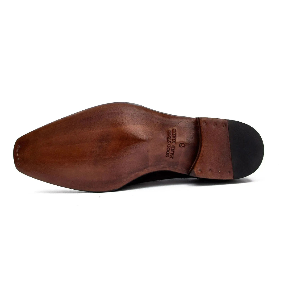 Burgundy Brogued Oxford Shoe