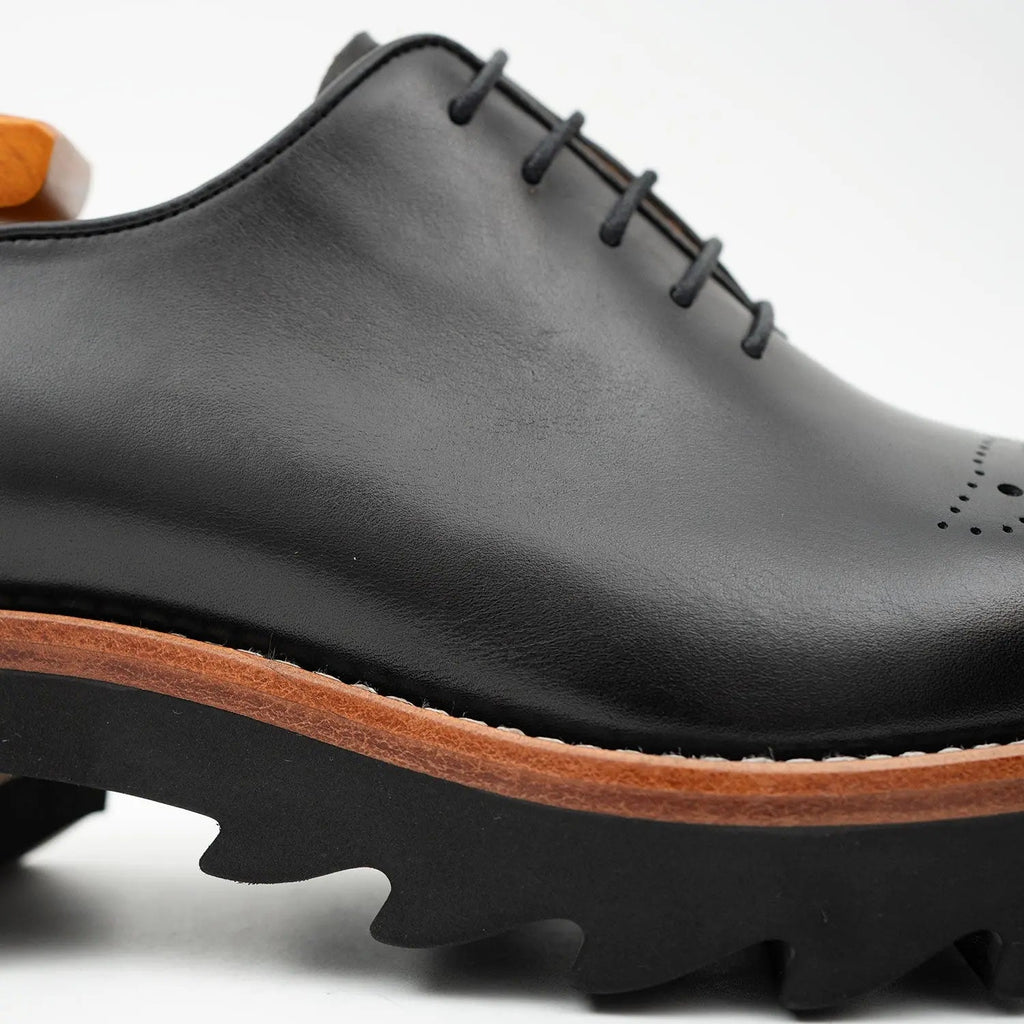 Black Lug Sole Oxford
