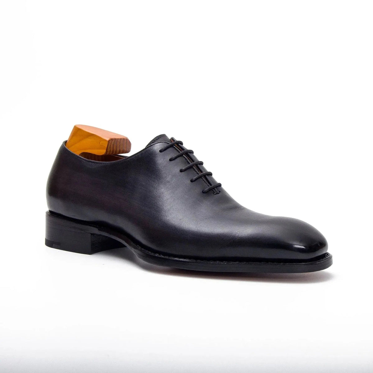 Seamless Wholecut Iron Gray Oxfords