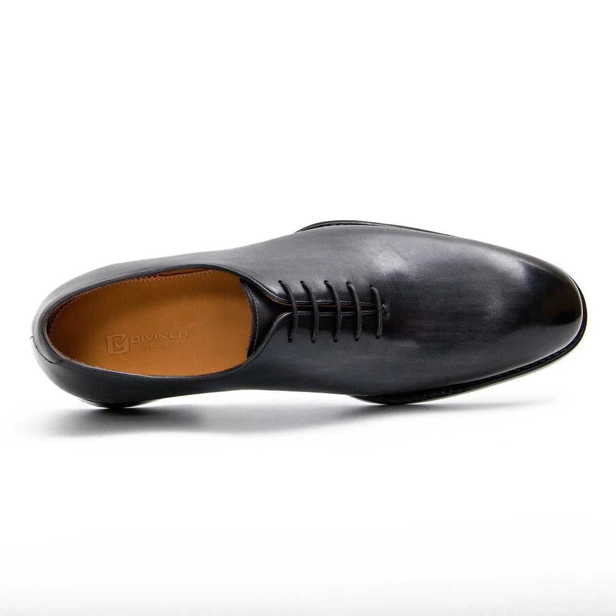 Seamless Wholecut Iron Gray Oxfords