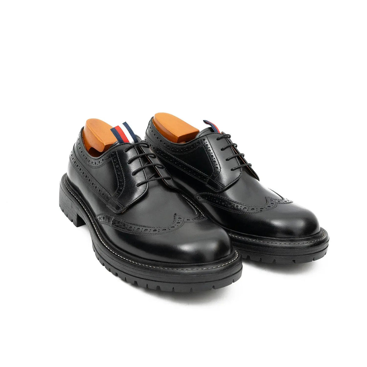 Chunky Brogue Derby Shoes