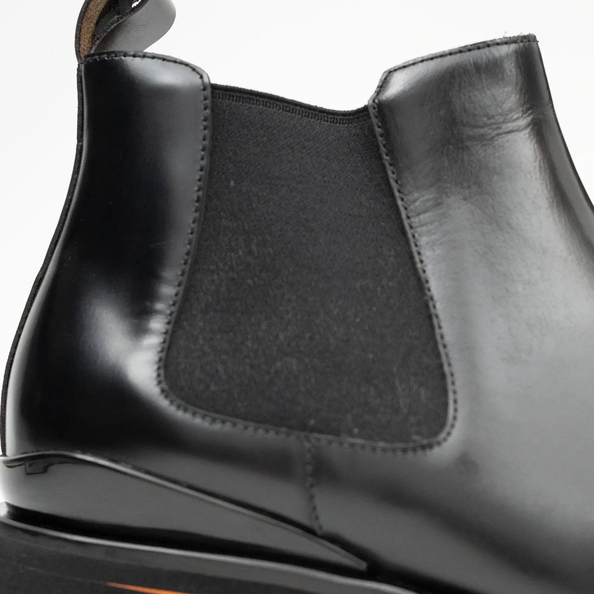 Black Chelsea Lug Boots