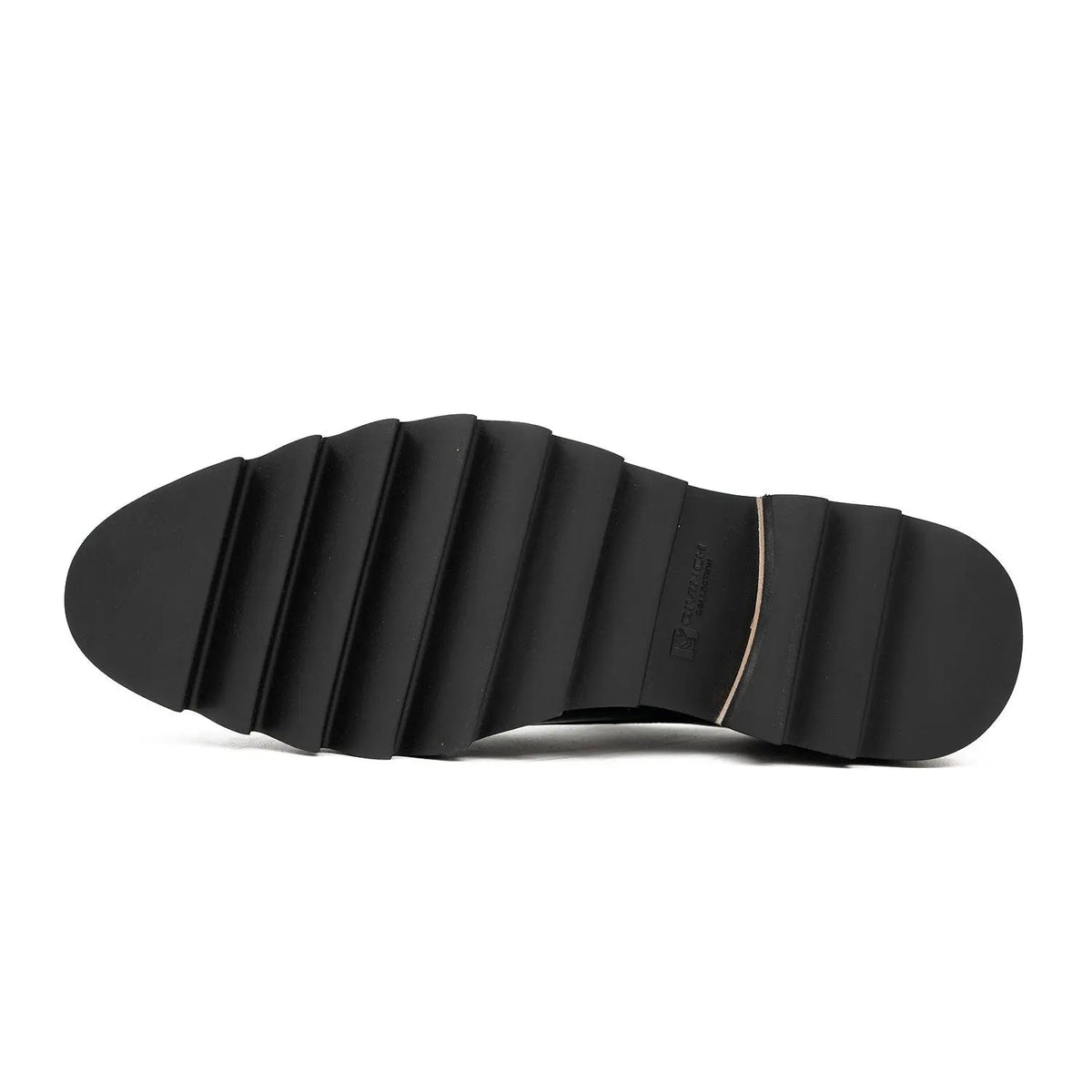 Black Single Monk Strap