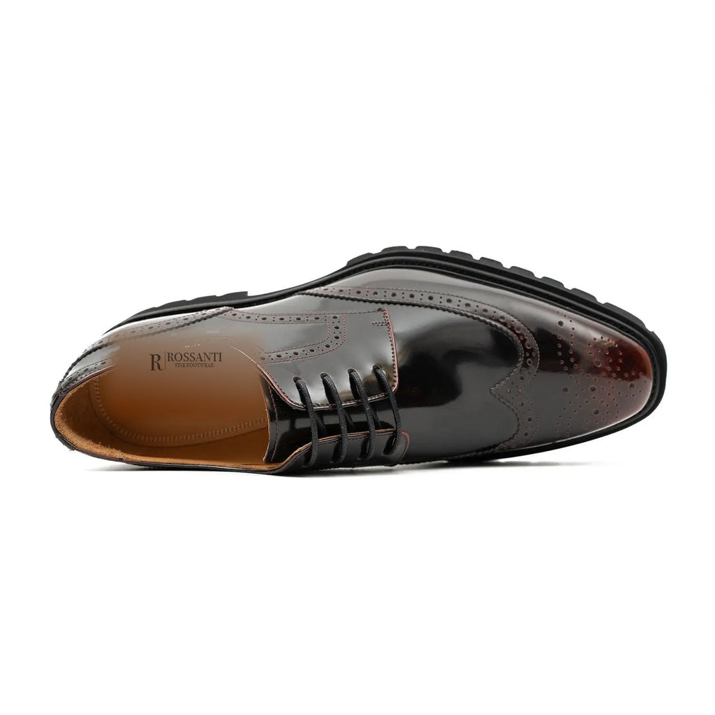 Burgundy Lug Sole Derby
