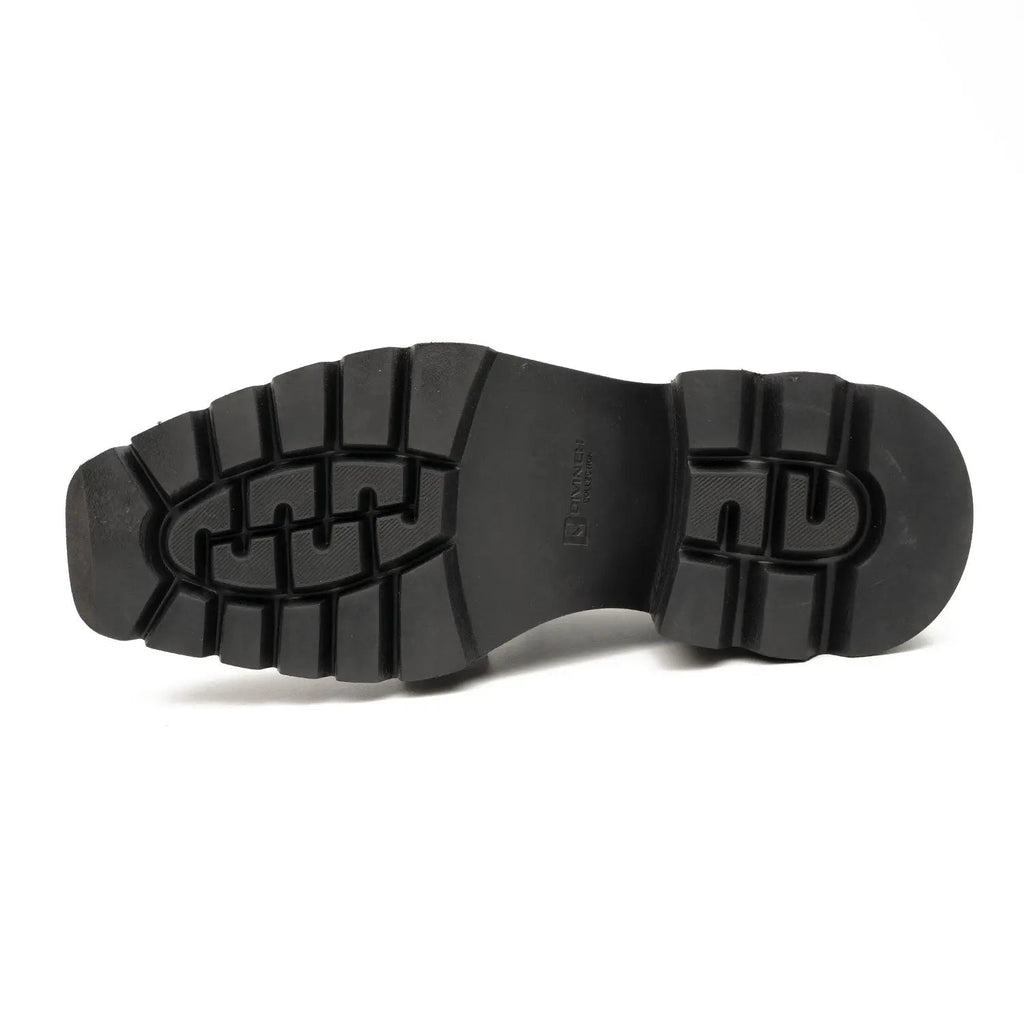 Black Patent Lug Derby