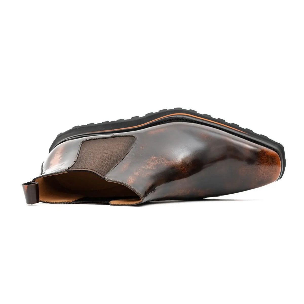Burnished Chelsea Lug Boots